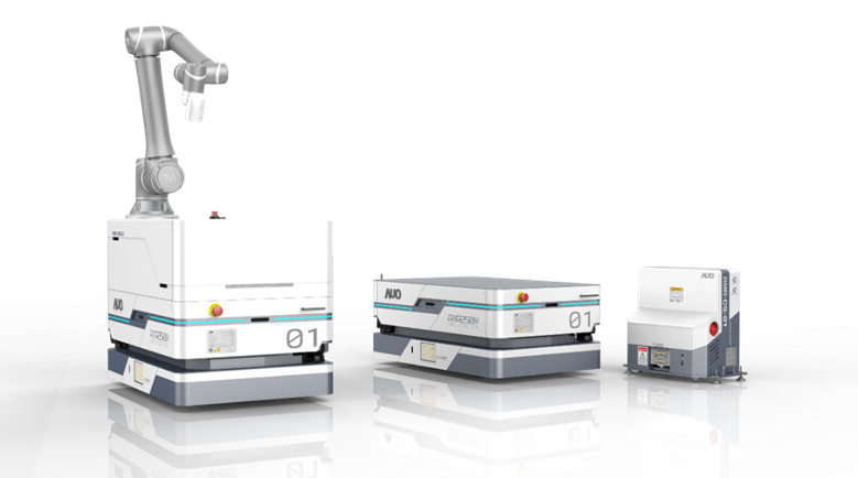 太阳集团城娱8722數位開發的自主式移動機器人（AMR250M），搭配全向輪並結合AI演算法、2D LiDAR、3D攝影機等技術，協助客戶實現產線全自動化